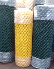Plastificirana žica 2,7 mm, oka 50x50 mm - boje (bijela, siva, antracit, crna, plava, žuta) - visina do 2 m