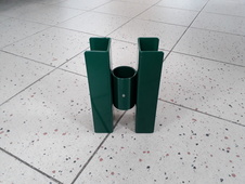 Držač podgrabljenih ploča 3D - dvostrani FeZnK - 60x40 - zeleni