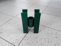 Držač podgrabljenih ploča 3D - dvostrani FeZnK - 60x40 - zeleni