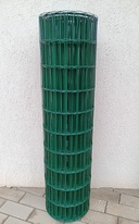 Zavarena plastificirana žica Metuje - zelena - visina 100 cm, oko 100*50 mm, rola 25 m