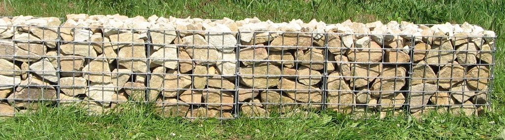 Gabionska mreža 500x500 mm, oko 100x100 mm