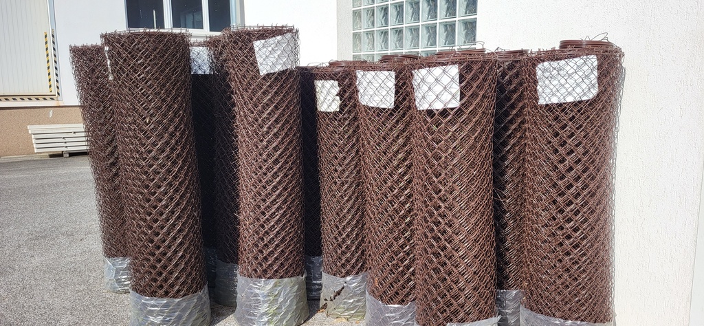 Plastificirana žica 160 cm, 2.7 mm - smeđa