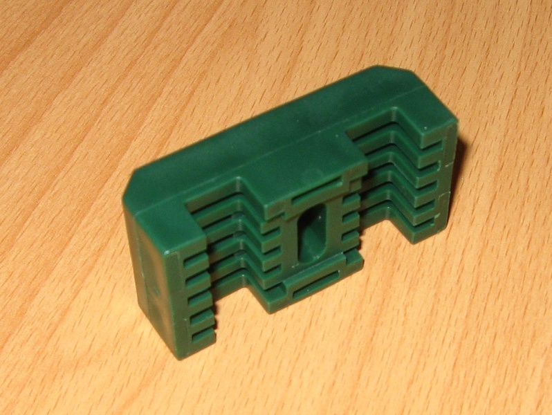 3D držač - plastični zeleni