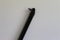 Crna plastična potpora 38/1750
