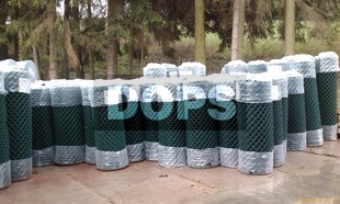 Plastificirana mreža atyp 2,7 mm, oka 50x50 mm - zelena, smeđa - druga visina ili duljina role - visina do 2 m